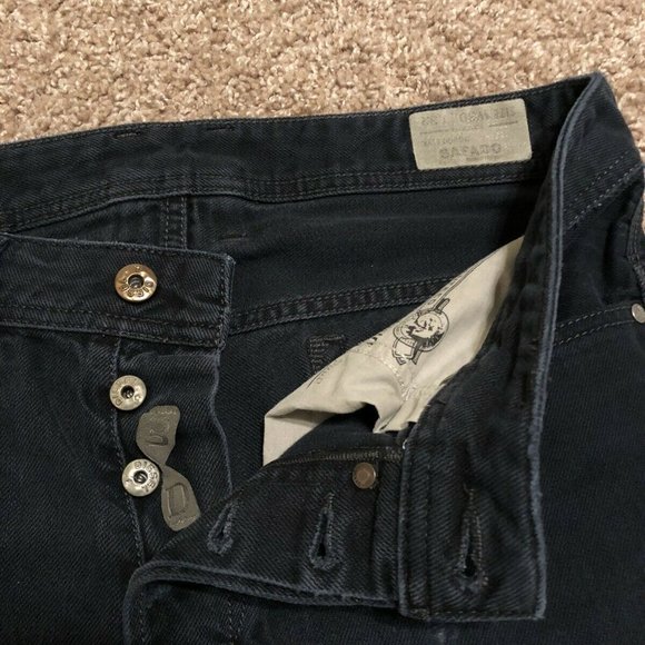 Diesel Industry Safado Slim Straight Leg Distressed Dark Blue Jeans size 30 - Picture 7 of 9